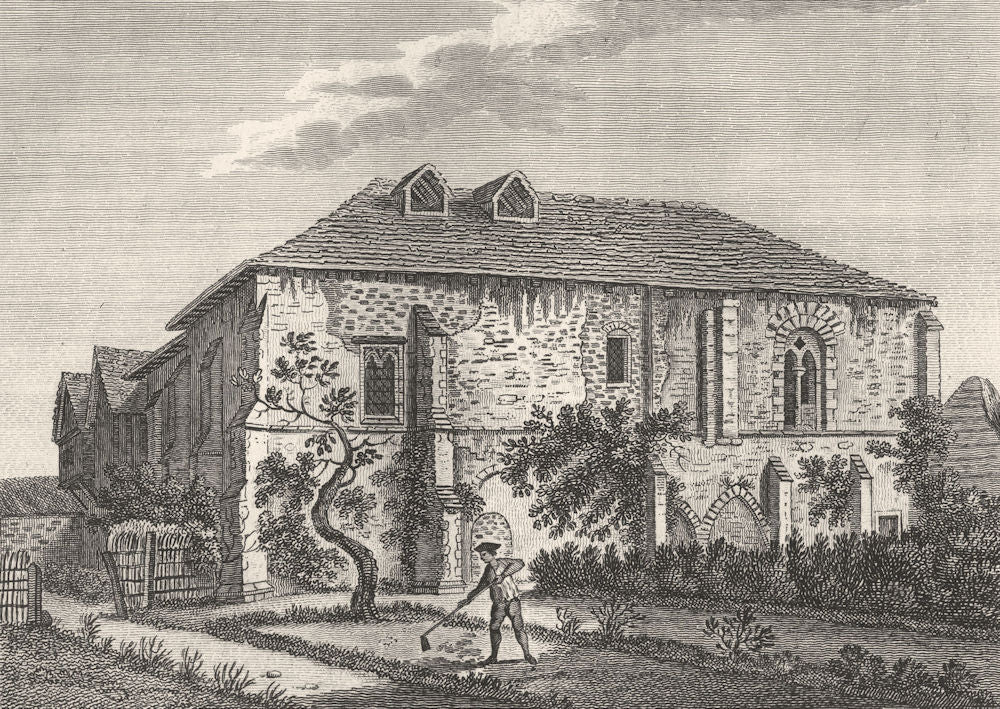 CAMBRIDGE. Pythagoras School, St John's College. Copperplate (Grose) 1783